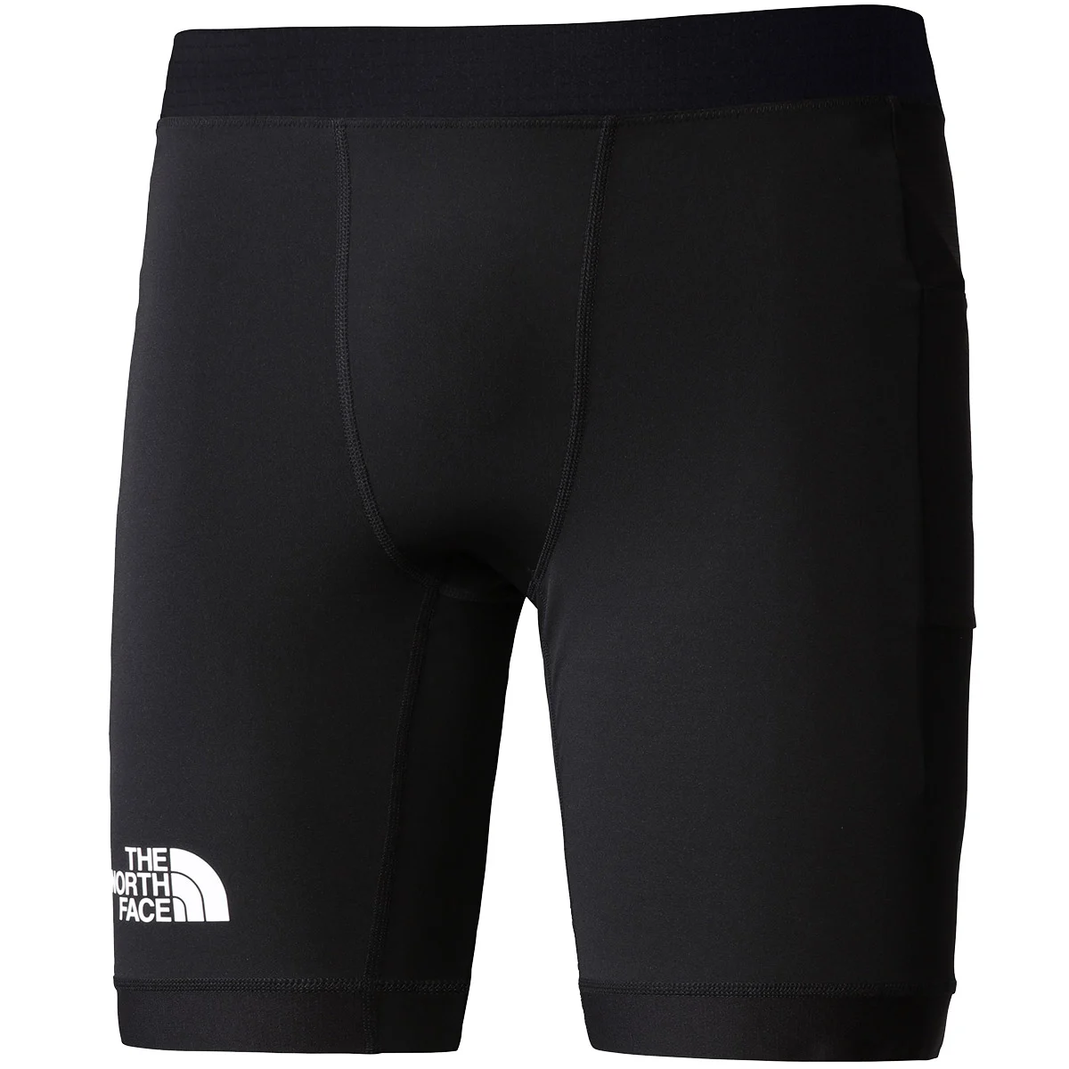 THE NORTH FACE M SUMMIT RIPIDO RUN HALF TIGHT TNF BLACK  - Trail running tight shorts