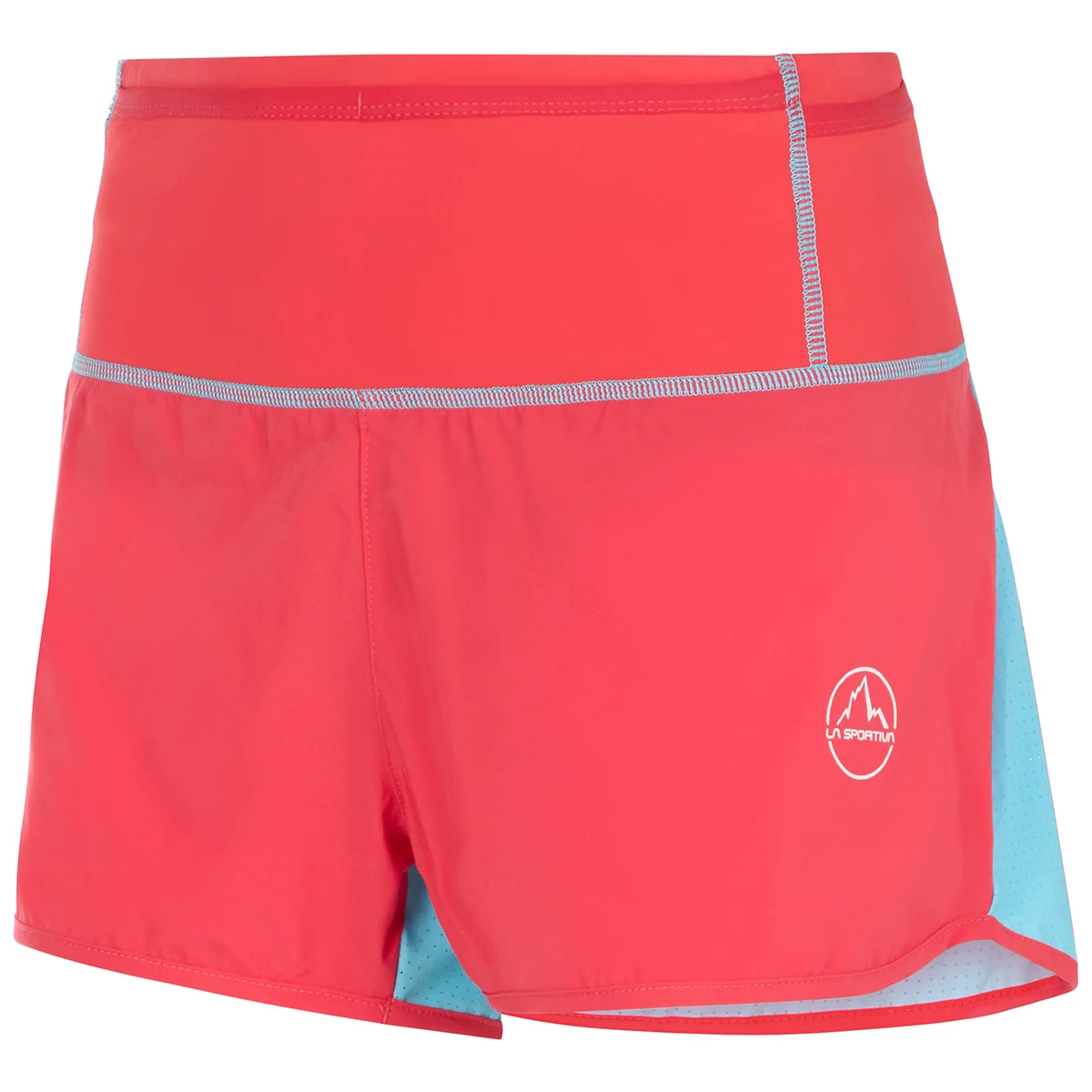 LA SPORTIVA VECTOR SHORT W HIBISCUS/MALIBU BLUE  - Trail running shorts