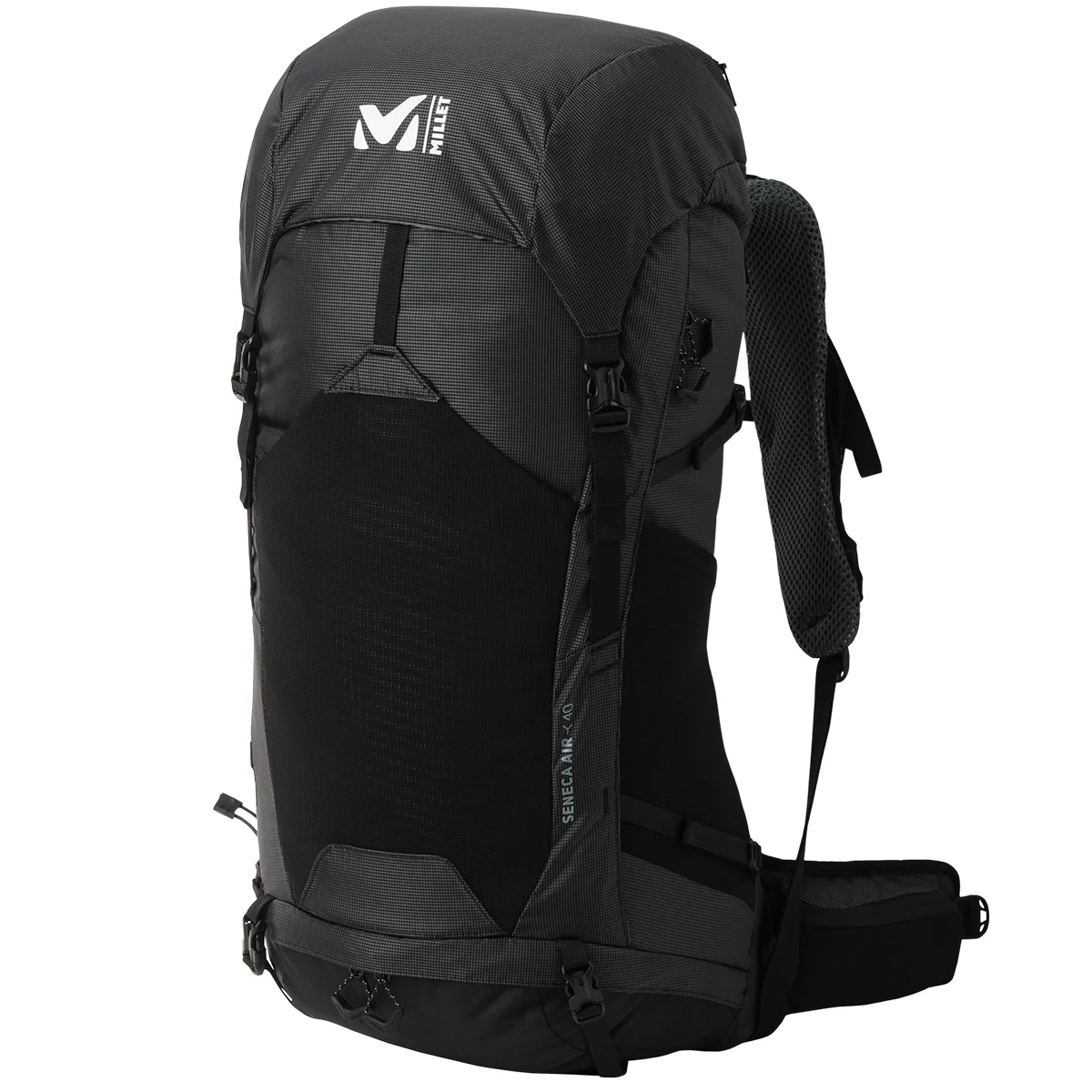 MILLET SENECA AIR 40 BLACK  - Hiking backpack