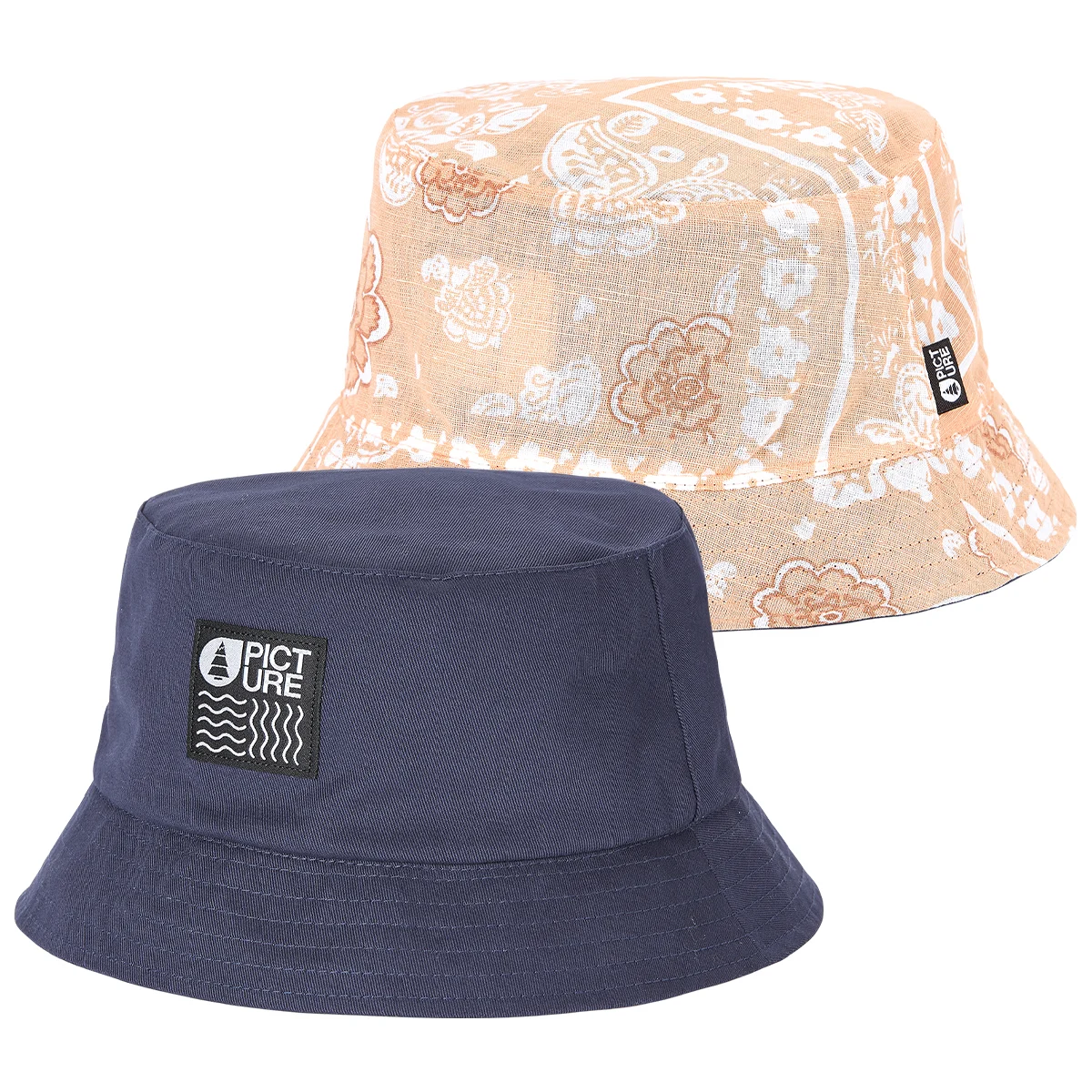 PICTURE OKORI 2IN1 BUCKET BLUE PAISLEY  - Hat