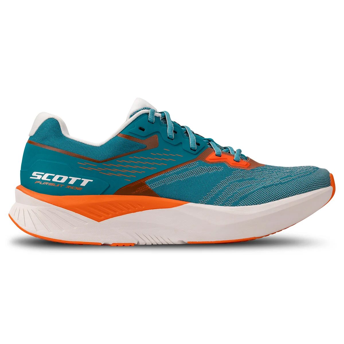 SCOTT PURSUIT RIDE MINERAL GREEN/GLOW ORANGE  - Running shoe