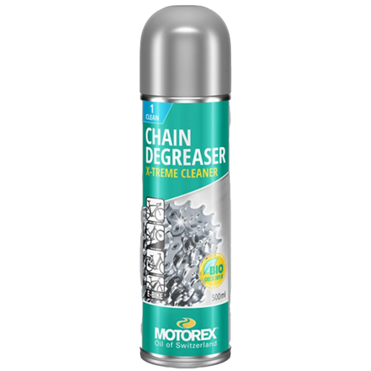 MOTOREX BIKE CHAIN DEGREASER SPRAY 500 ML Unicolore  - Bike tools