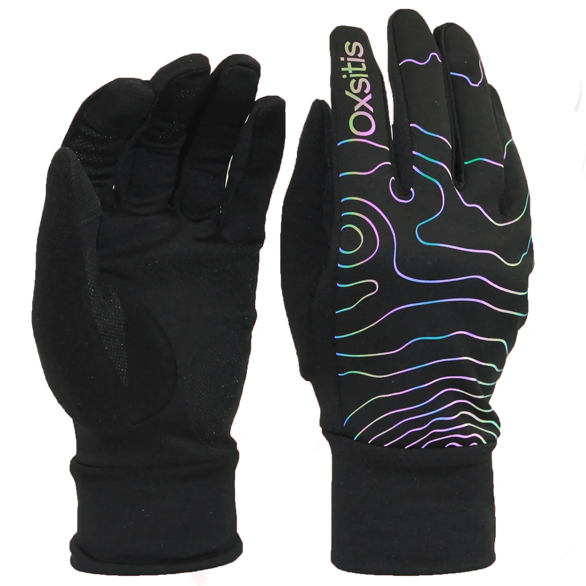 OXSITIS WP GLOVE BLACK BLACK  - Running gloves