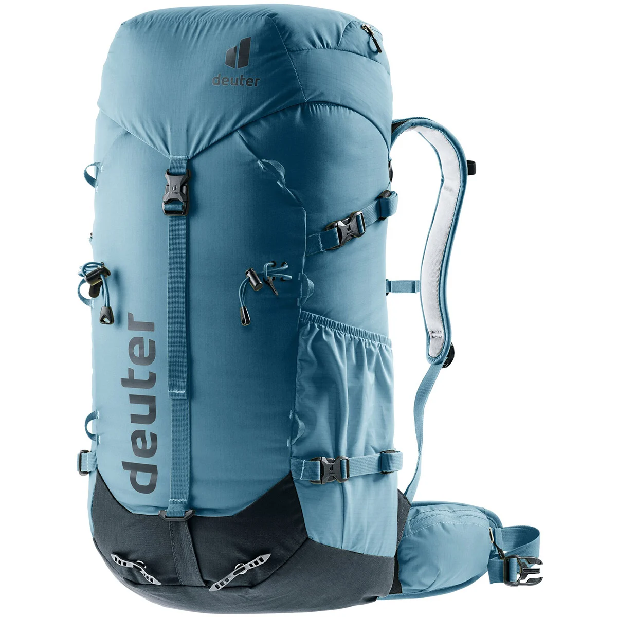 DEUTER GRAVITY EXPEDITION 45+ ATLANTIC-BLACK  - Mountaineering backpack