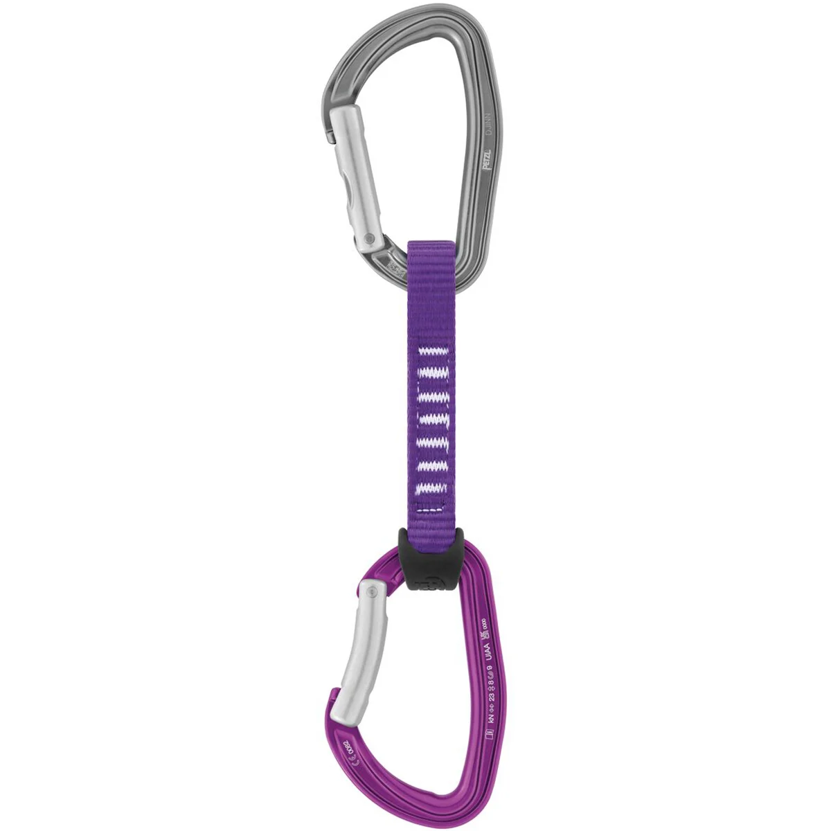 PETZL DJINN AXESS 12 CM Unicolore  - Climbing quickdraw