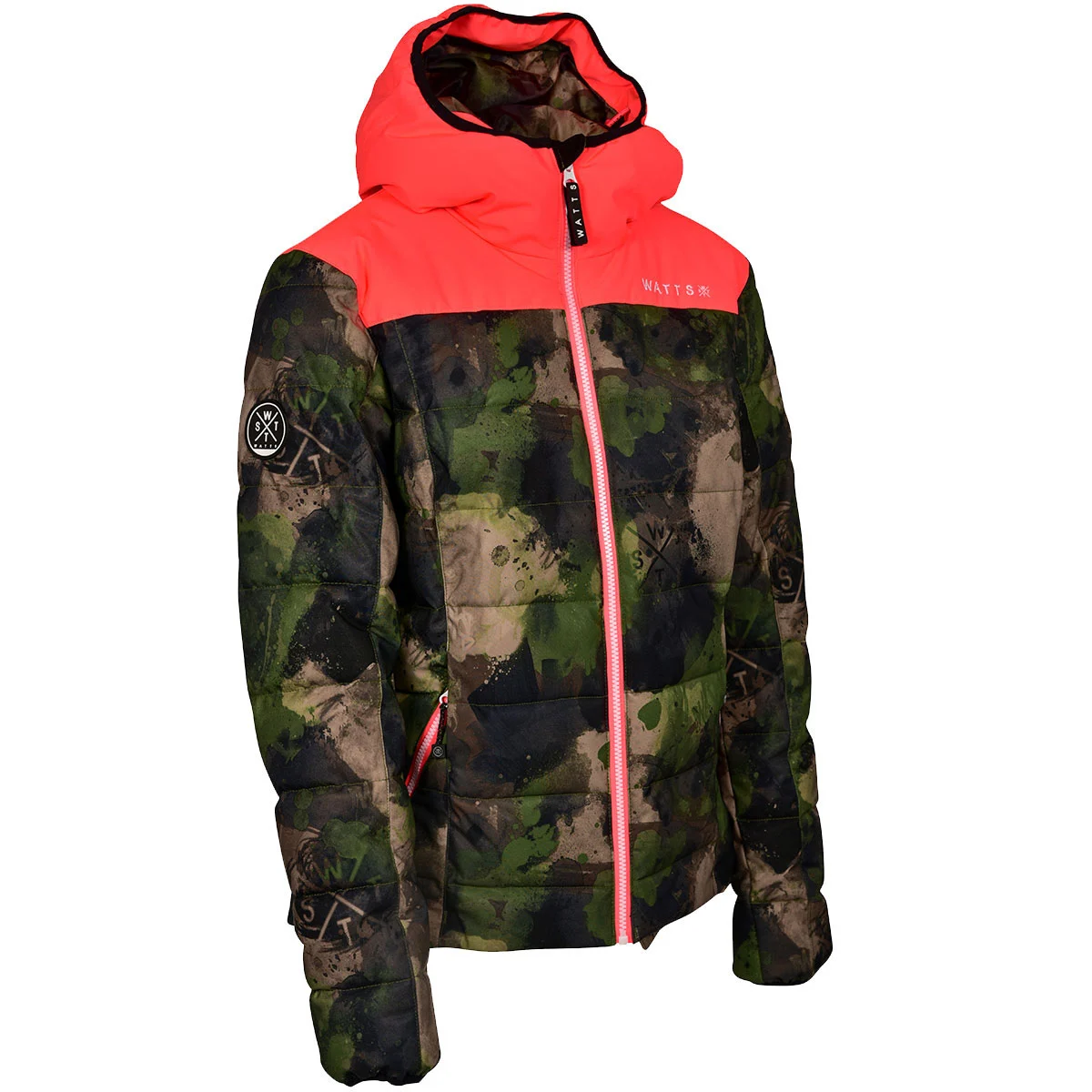 WATTS AMBRE ALLOVER CAMO  - Ski jacket