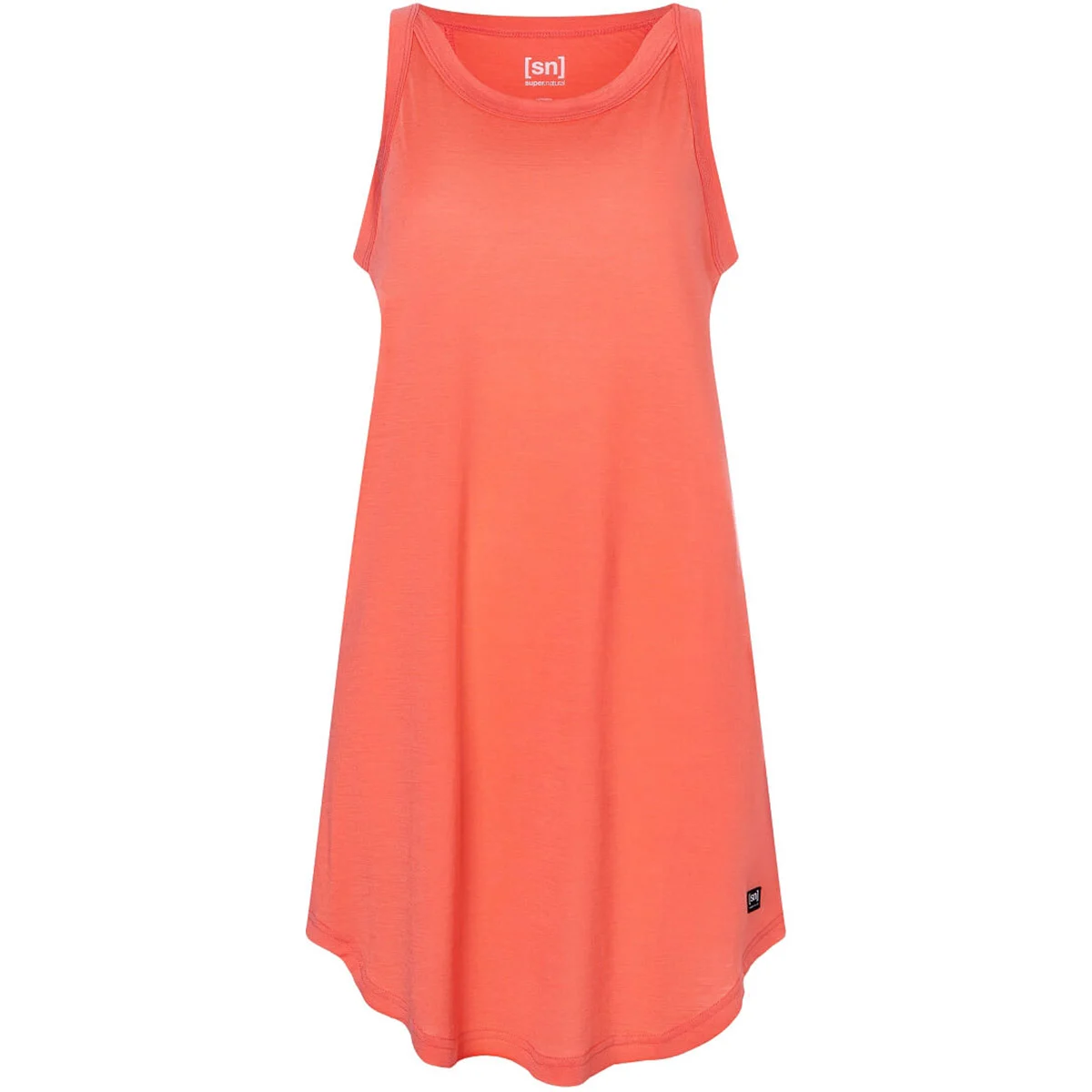 SUPER.NATURAL W RELAX DRESS LIVING CORAL  - Dress