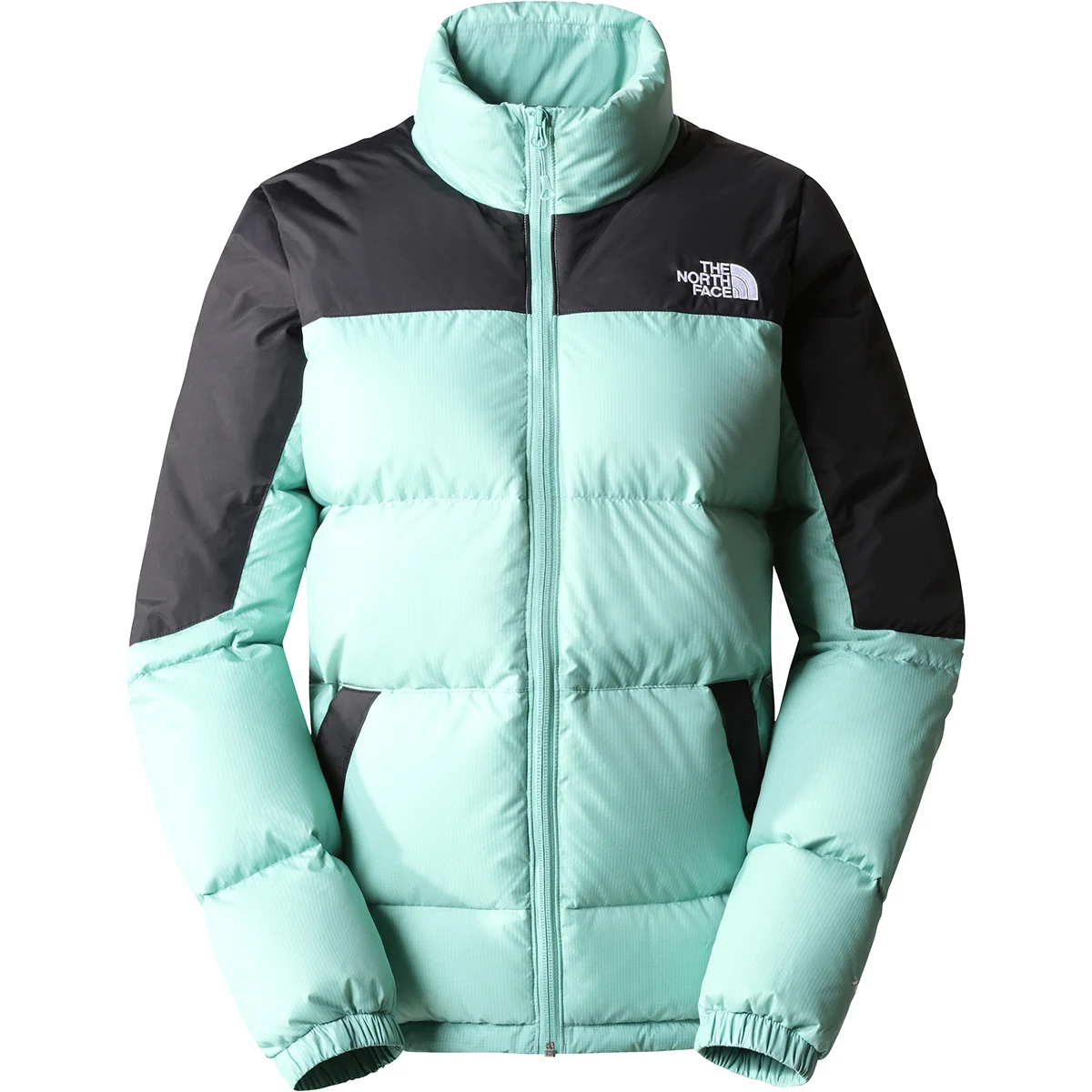 THE NORTH FACE W DIABLO DOWN JACKET WASABI/TNF BLACK  - Down jacket