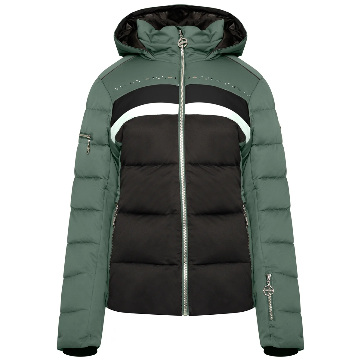 DARE 2B CRYSTALLIZE SKI JKT DUCKGRN/BLACK  - Ski jacket