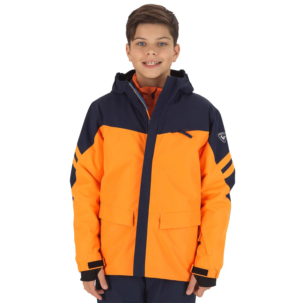 ROSSIGNOL BOY REACT JKT MANGO  - Ski jacket