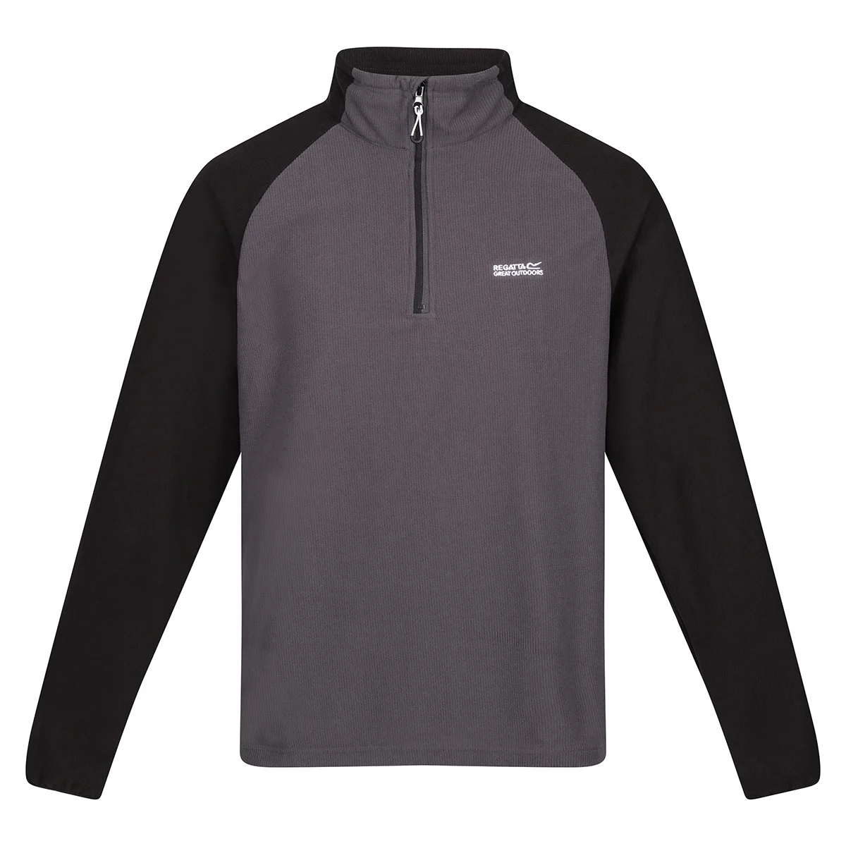 REGATTA ELSON II DKGREY/BLACK  - Hiking fleece sweatshirt
