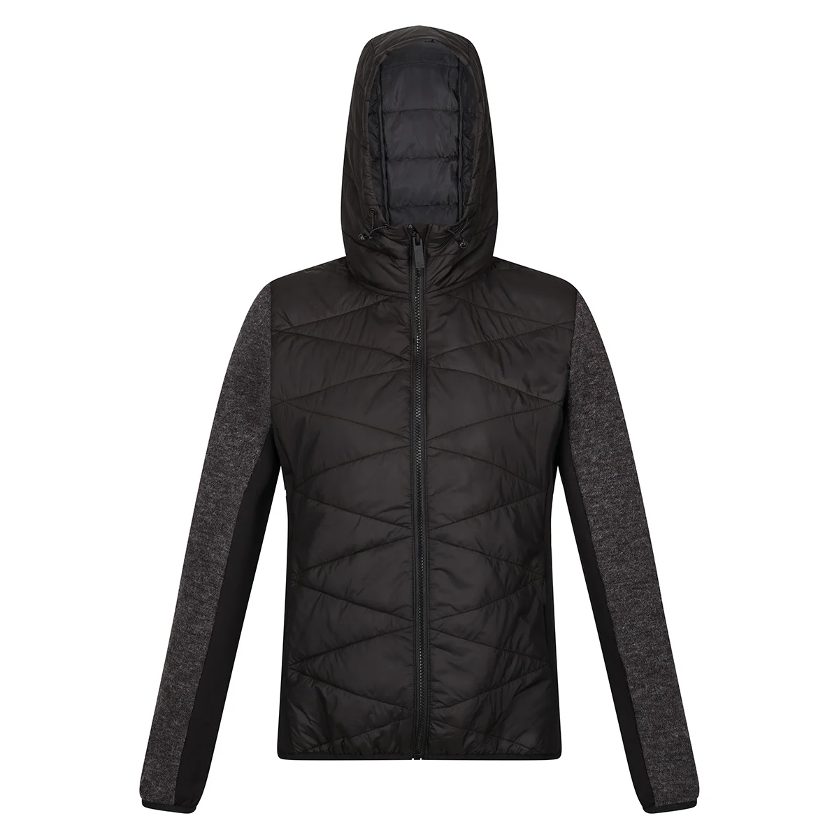 REGATTA W PEMBLE IV HYBRID BLACK  - Hiking down jacket