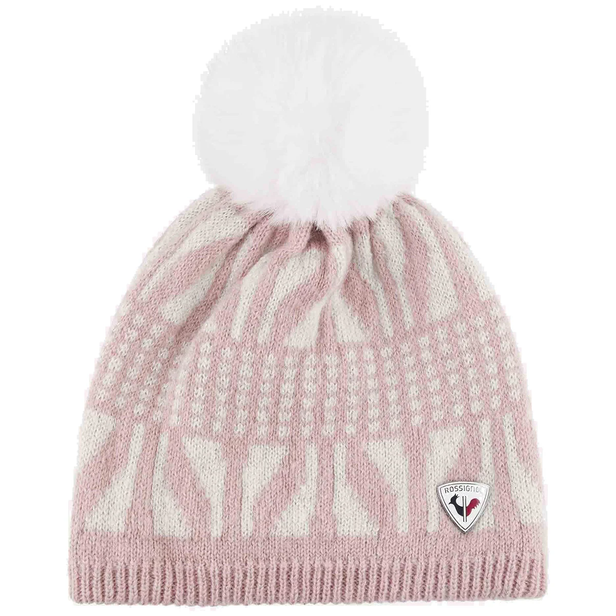 ROSSIGNOL W KEYA POWDER PINK  - Ski beanie