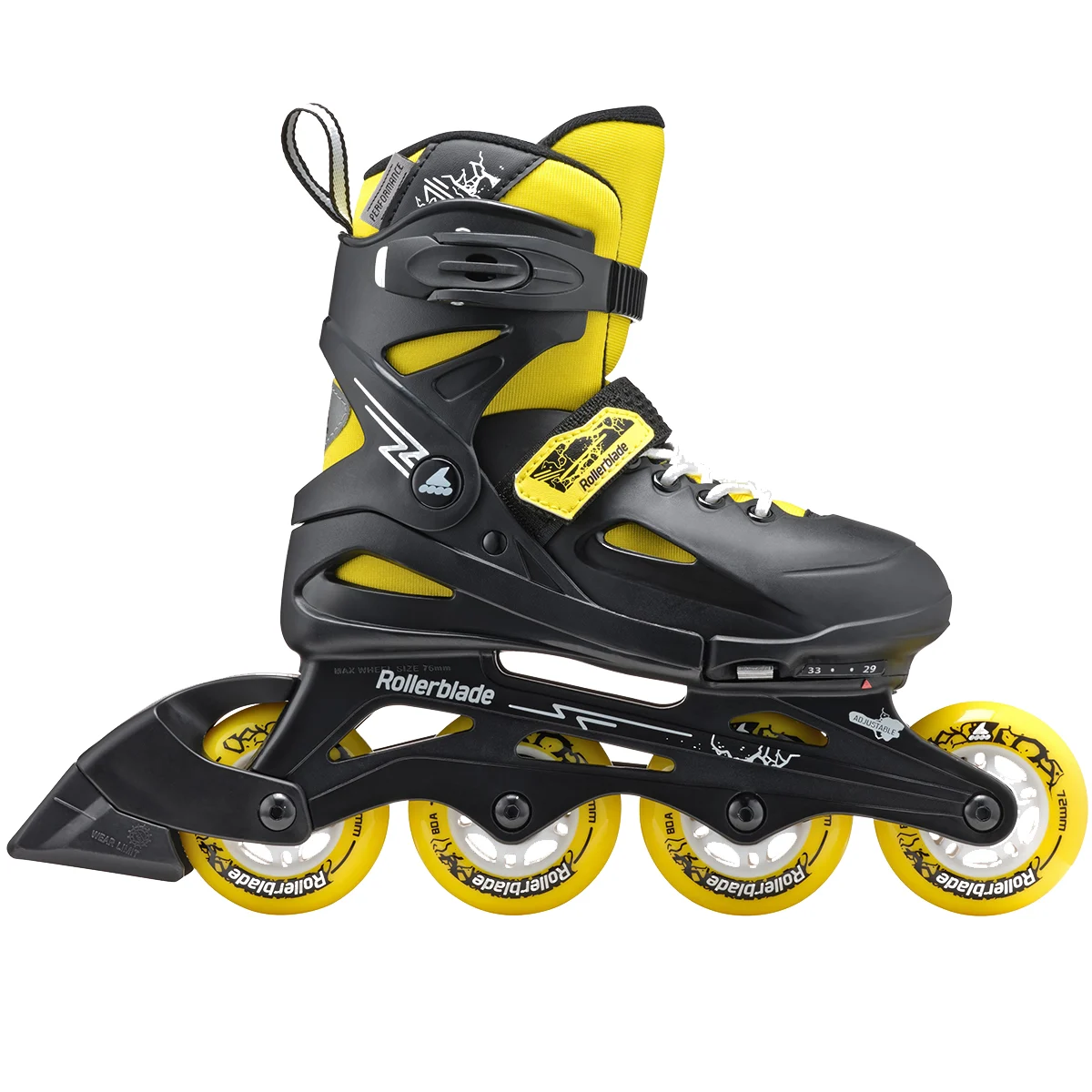 ROLLERBLADE FURY Unicolore  - SFS580_Roller