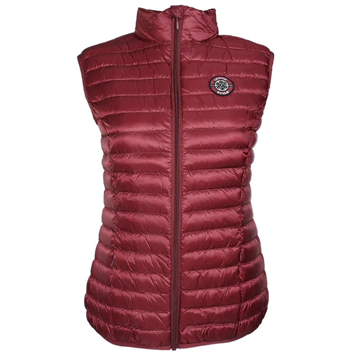 LHOTSE SABOU2 LADY DOWN VEST PLUM  - Hiking down jacket