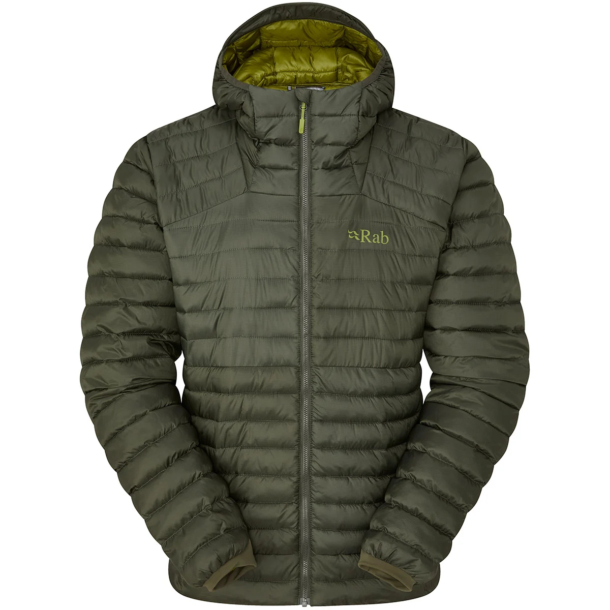 RAB CIRRUS ALPINE JKT ARMY  - Hiking down jacket
