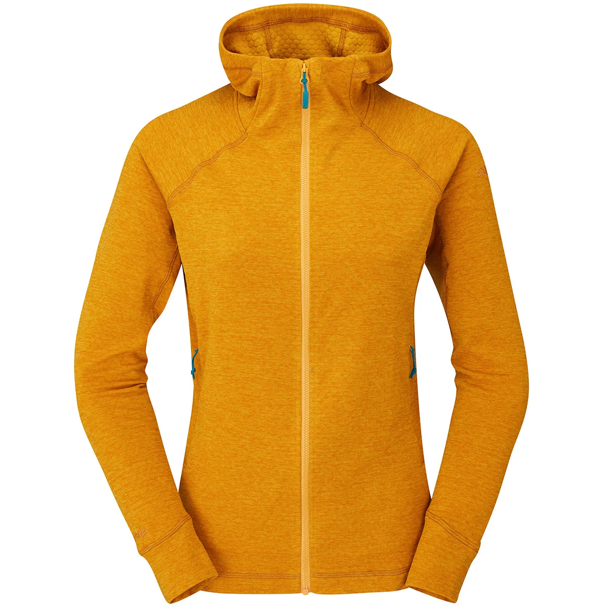 RAB NEXUS HOODY W DARK BUTTERNUT  - Hiking fleece jacket