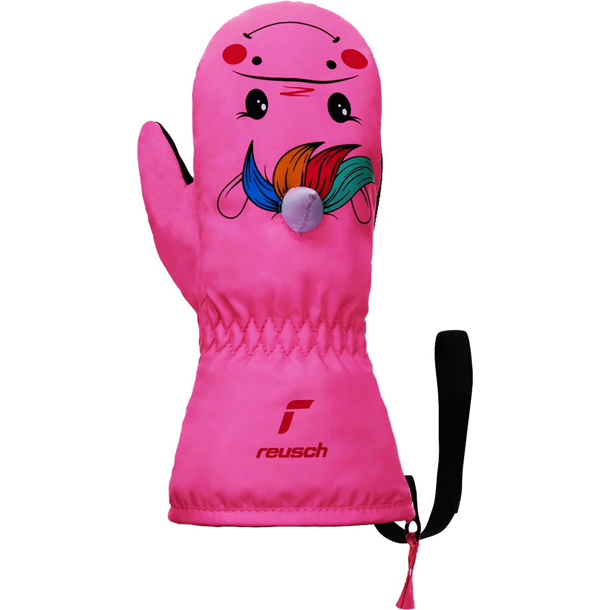 REUSCH SWEETY MITT PINK UNICORN  - Ski mittens