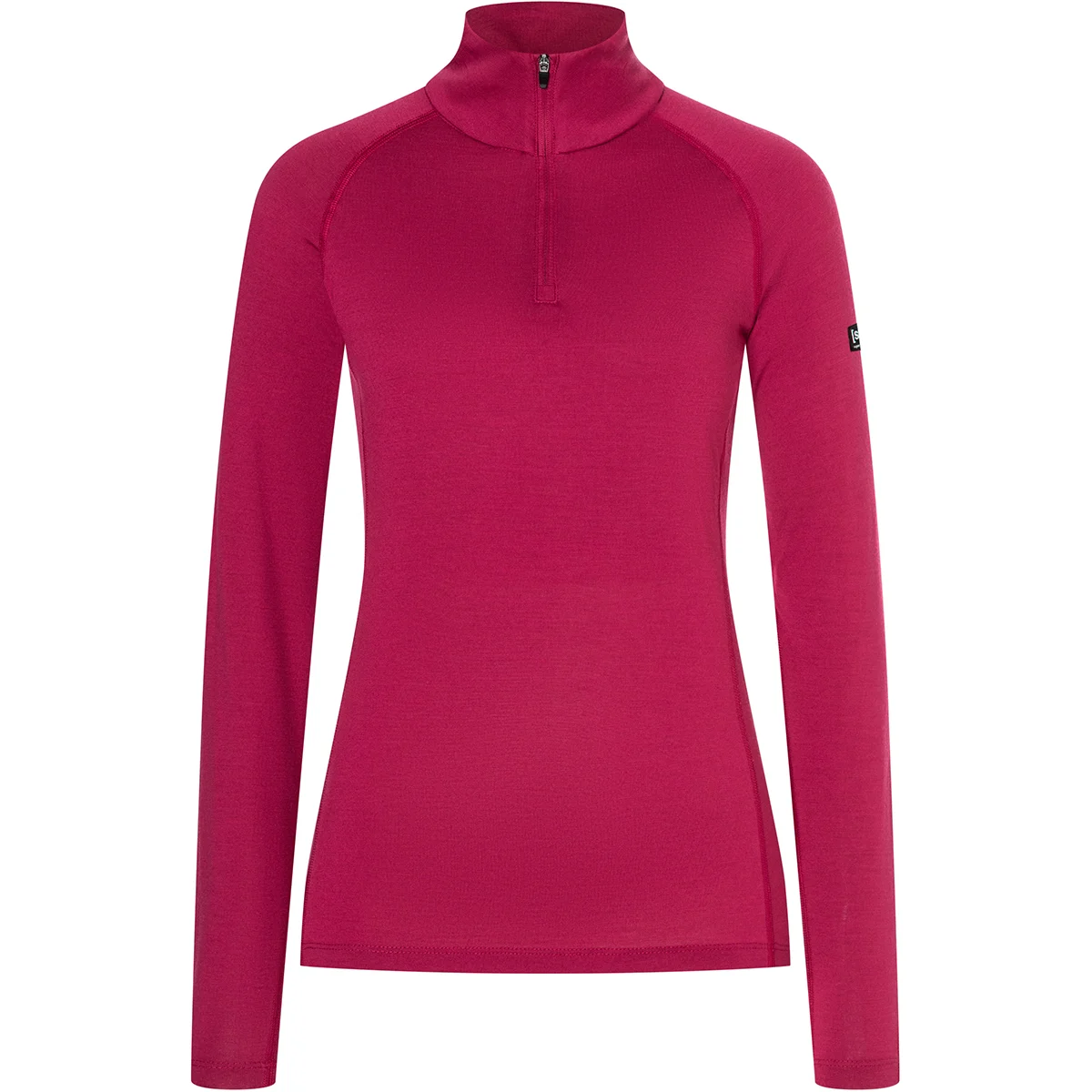 SUPER.NATURAL W ARCTIC230 ZIP 1/4 SANGRIA  - Fleece sweatshirt