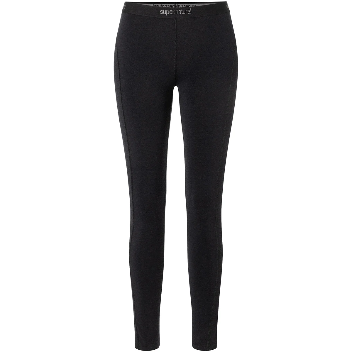 SUPER.NATURAL W ARCTIC230 TIGHT JET BLACK  - Thermal leggings