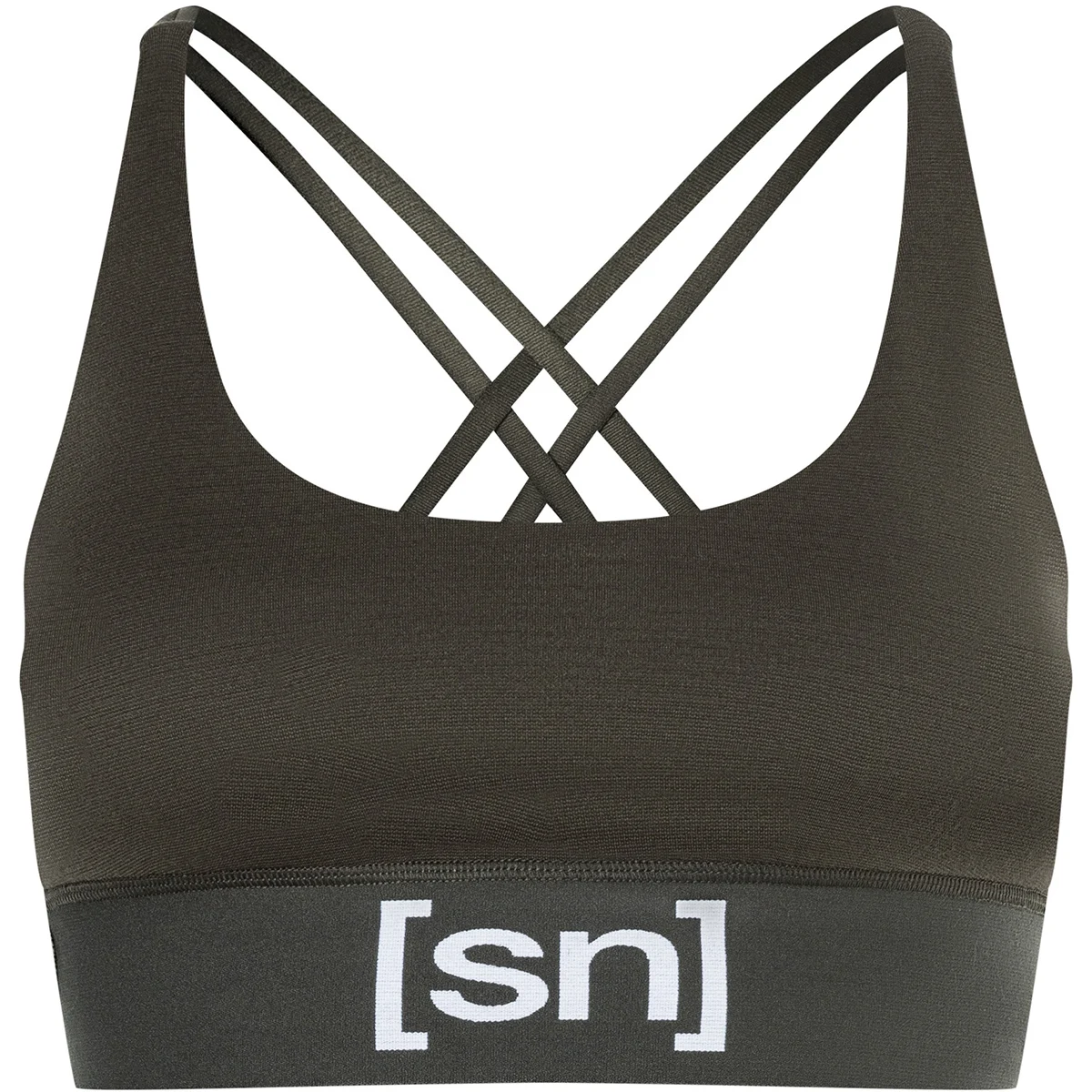 SUPER.NATURAL SUPERNATURAL W SUPER TOP BLACK INK  - Trail running bra