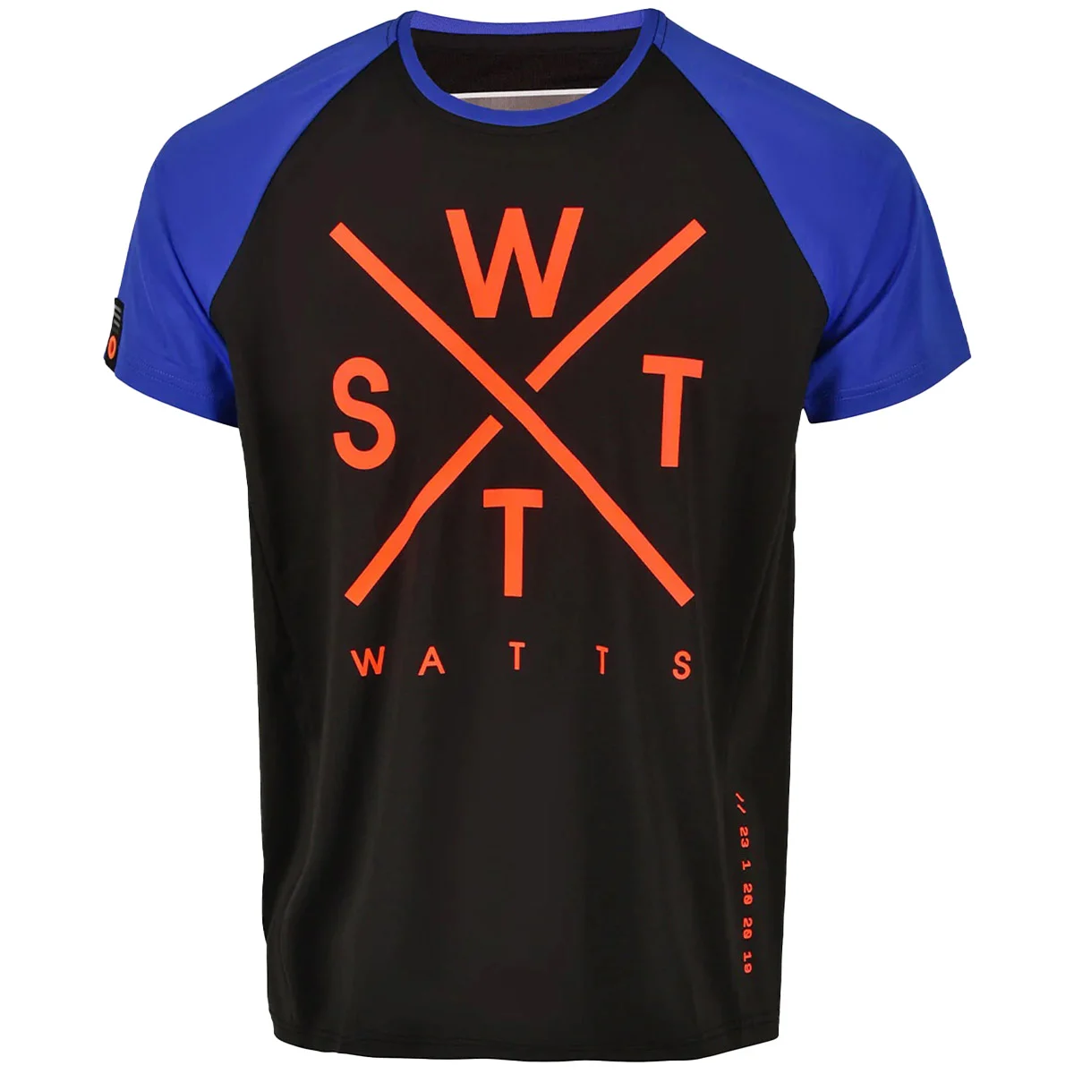 WATTS FASTWO TEC TEE DAZZLING BLUE  - Hiking T-shirt