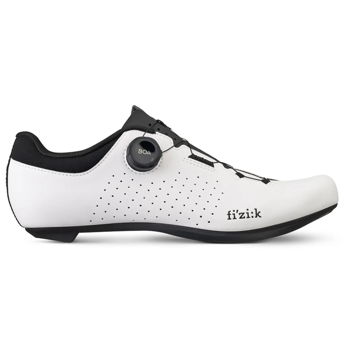 FIZIK VENTO OMNA WHITE/BLACK  - Road cycling shoe