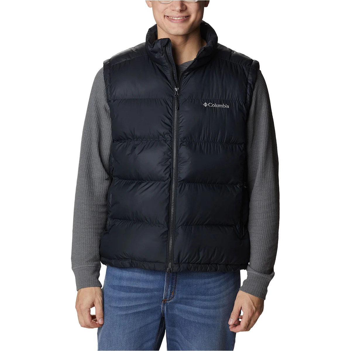 COLUMBIA PIKE LAKE II VEST BLACK  - Ski down jacket