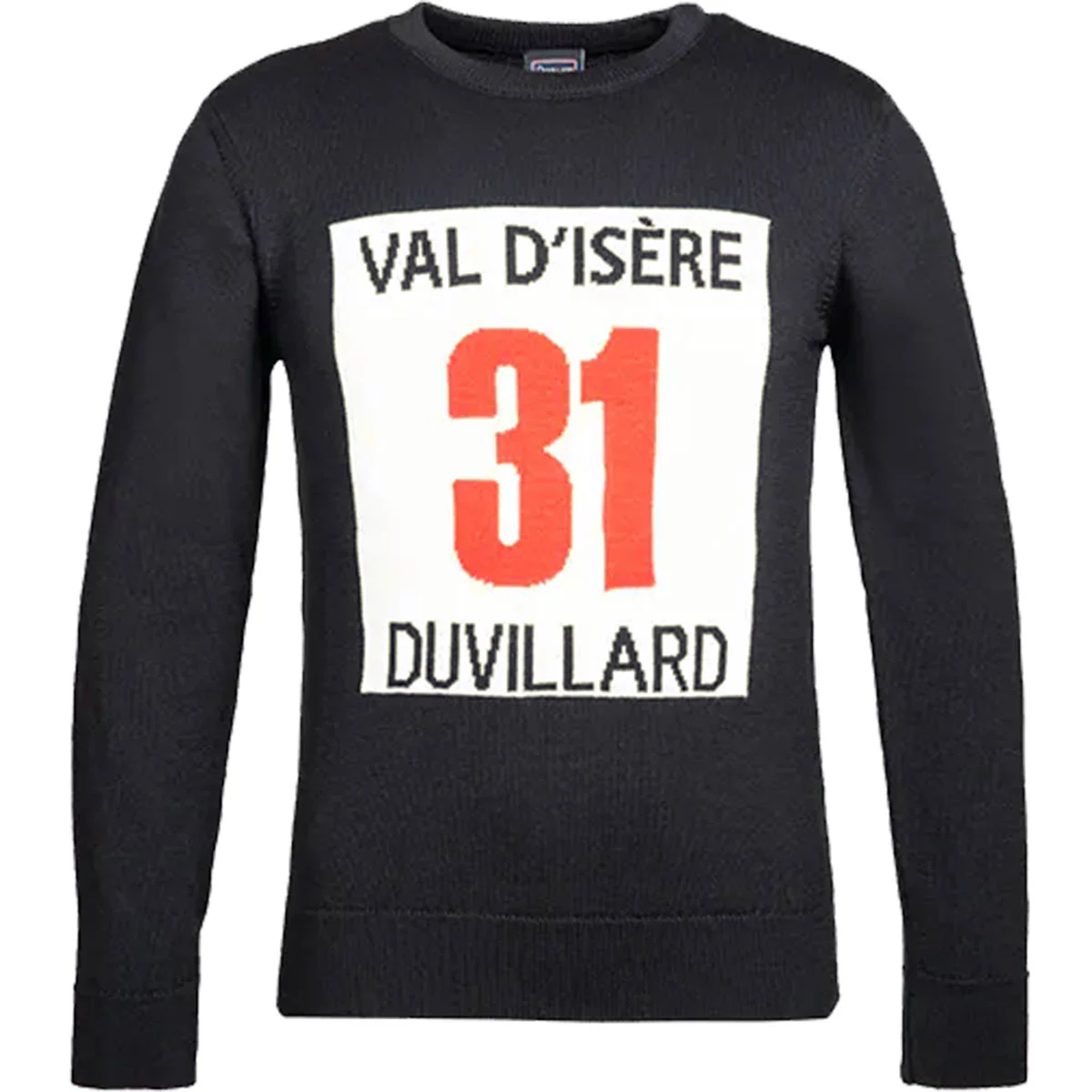 DUVILLARD KNIT PULLOVER PHILIP BLACK  - Jumper