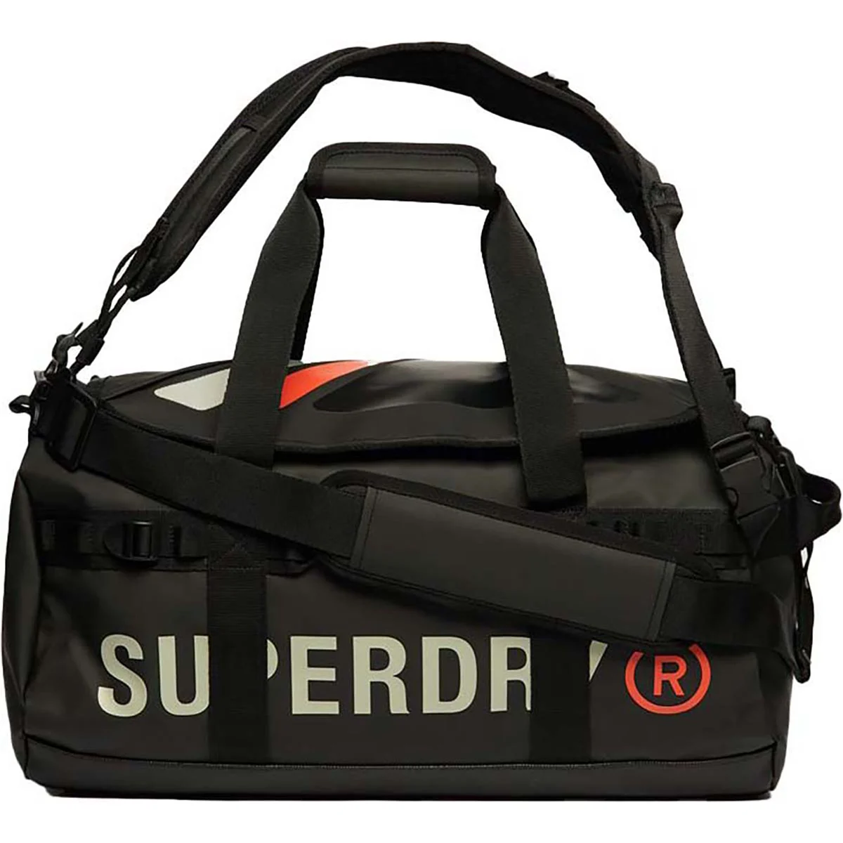 SUPERDRY TARP BARREL BAG BLACK  - Duffle bag