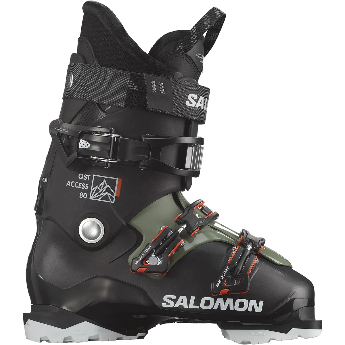 SALOMON QST ACCESS 80 Unicolore  - Alpine ski boots