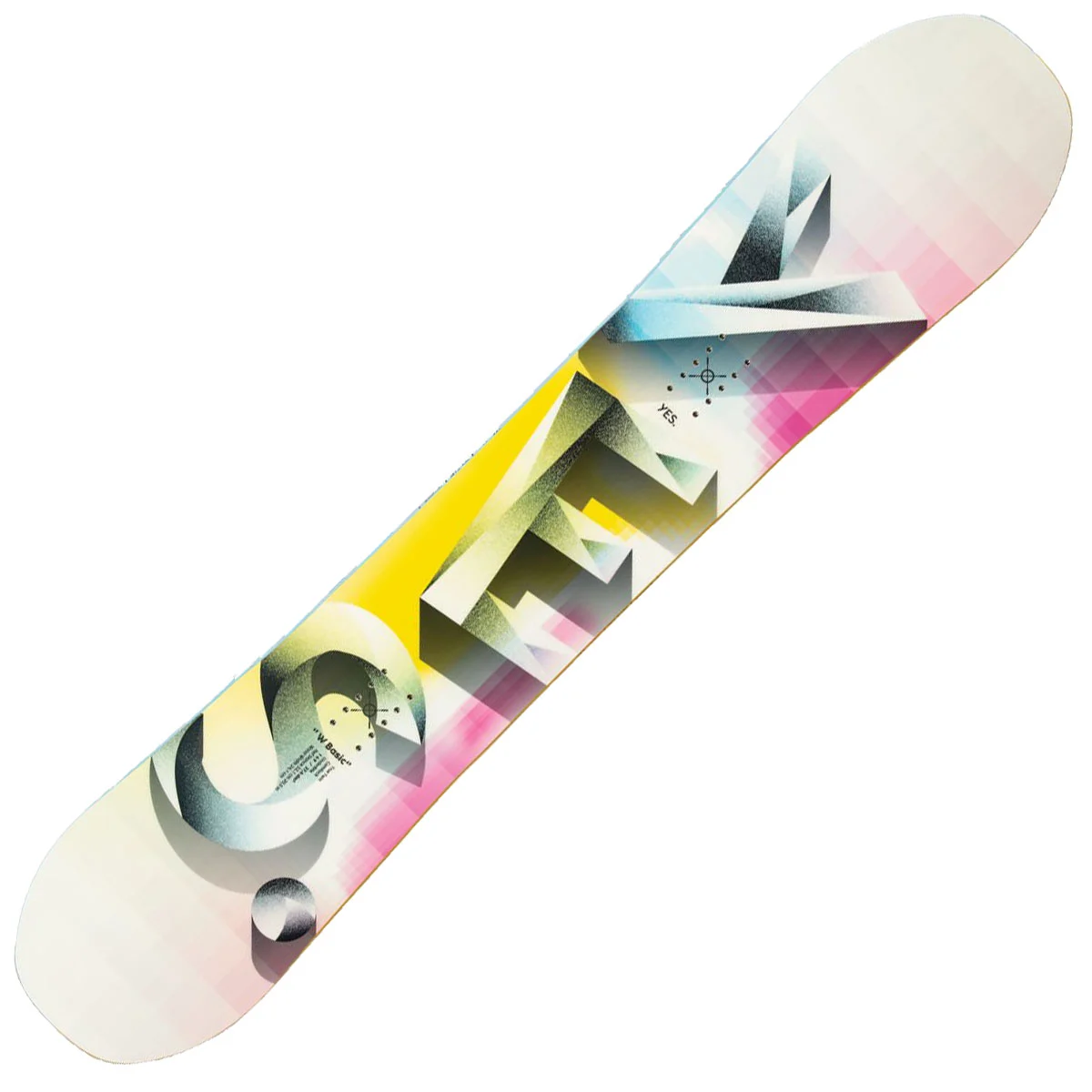 YES W BASIC Unicolore  - Snowboard