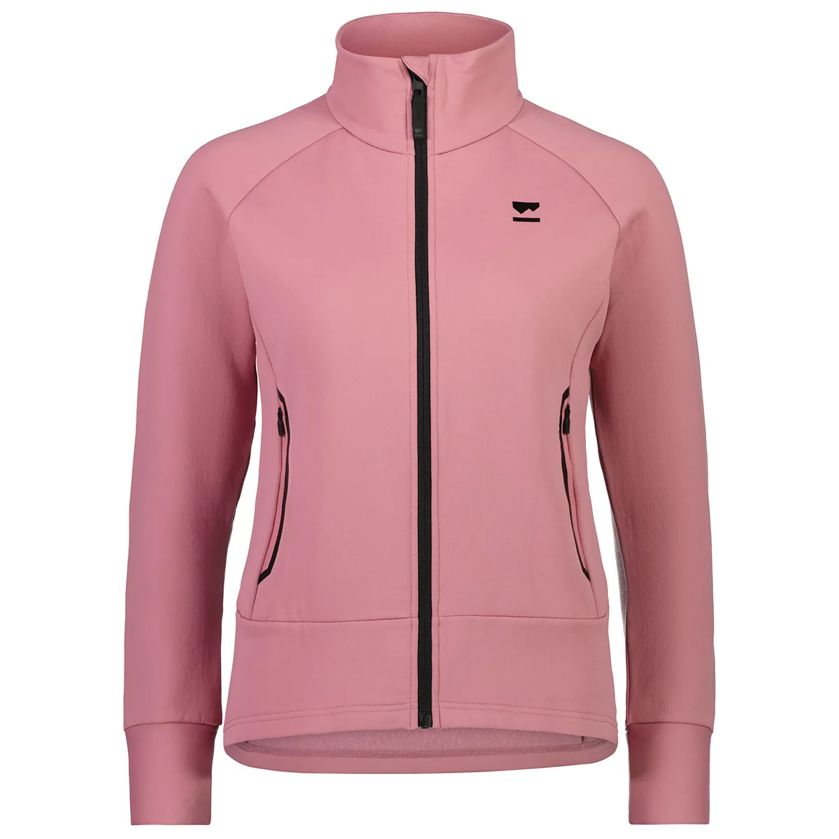 MONS ROYALE W NEVIS WOOL FLEECE JACKET DUSTY PINK  - Fleece jacket