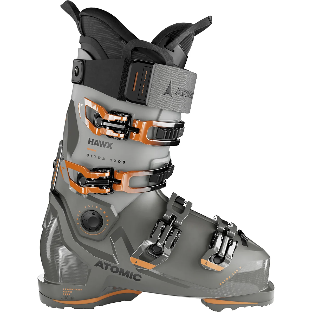 ATOMIC HAWX ULTRA 120 S GW GREY/ORANGE  - Alpine ski boots