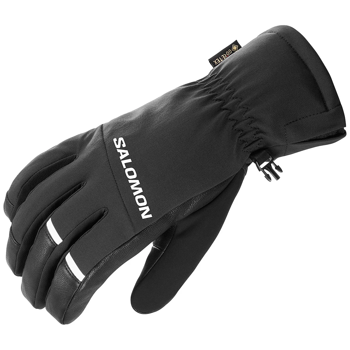 SALOMON PROPELLER GORE-TEX BLACK/BLACK  - Ski gloves