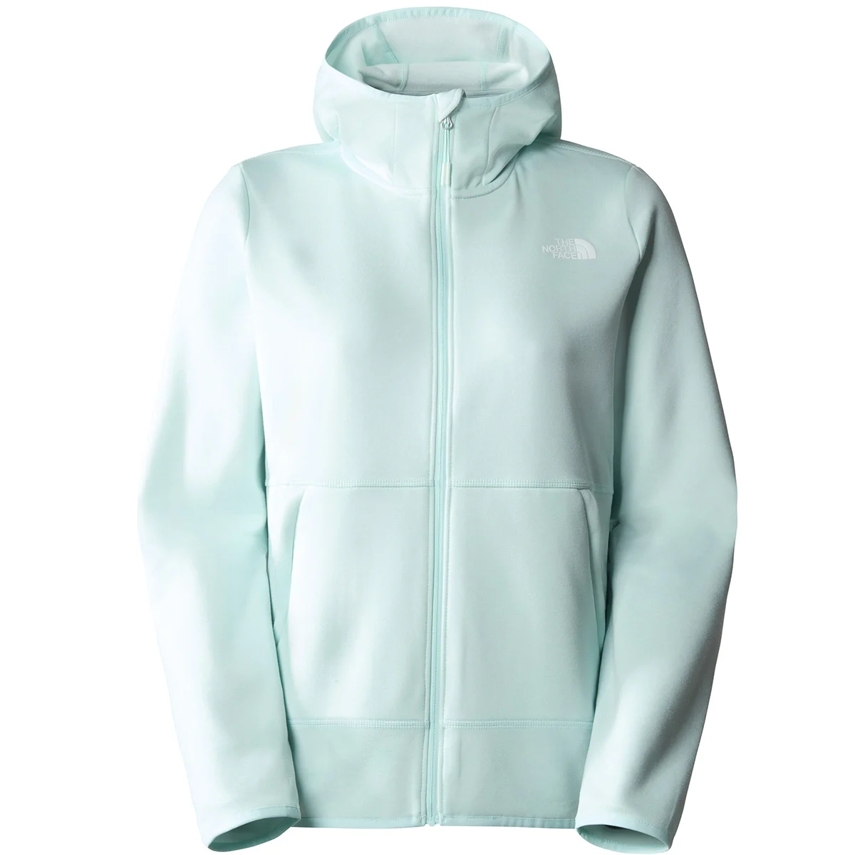 THE NORTH FACE W CANYONLANDS HOODIE SKYLIGHT BLUE/WHITE HEATHER  - Hiking fleece jacket