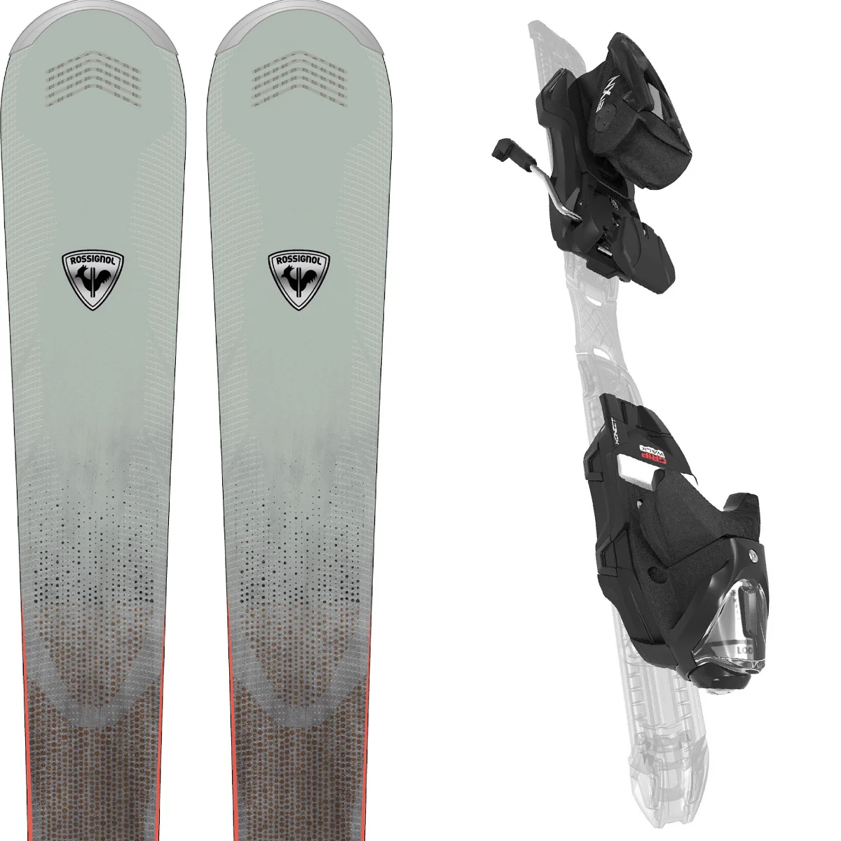 ROSSIGNOL EXPERIENCE W 82 TI + NX 12 KONECT GW Unicolore  - Alpine ski set