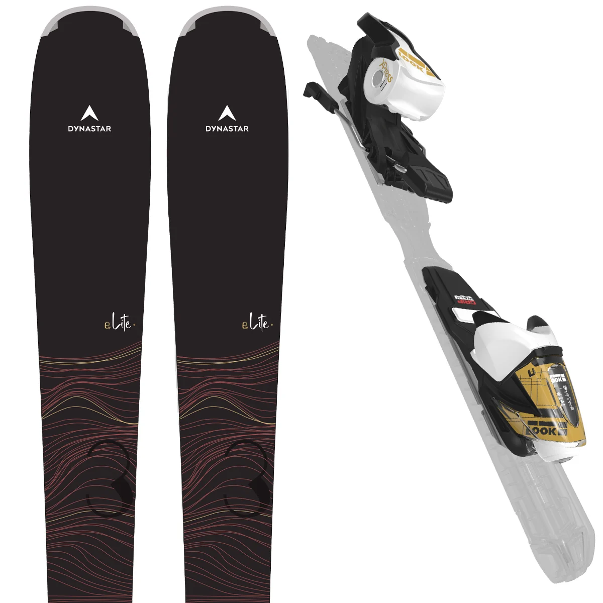 DYNASTAR E LITE 3 + XPRESS W 11 GW Unicolore  - Alpine ski set