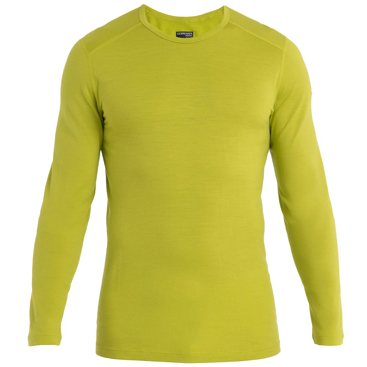 ICEBREAKER M 200 OASIS LS CREWE BIO LIME - Thermal T-shirt