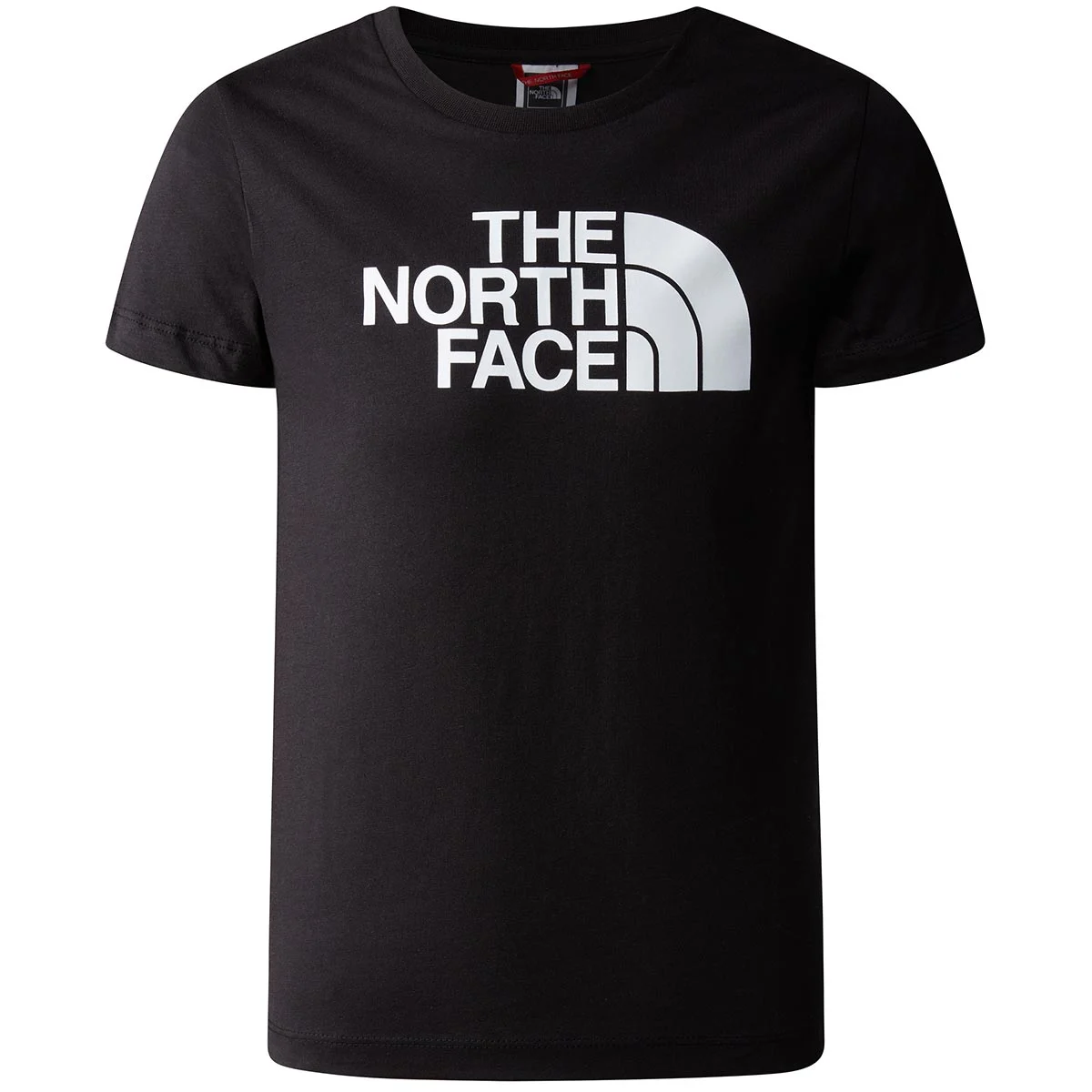 THE NORTH FACE B S/S EASY TEE TNF BLACK/TNF WHITE  - T-shirt