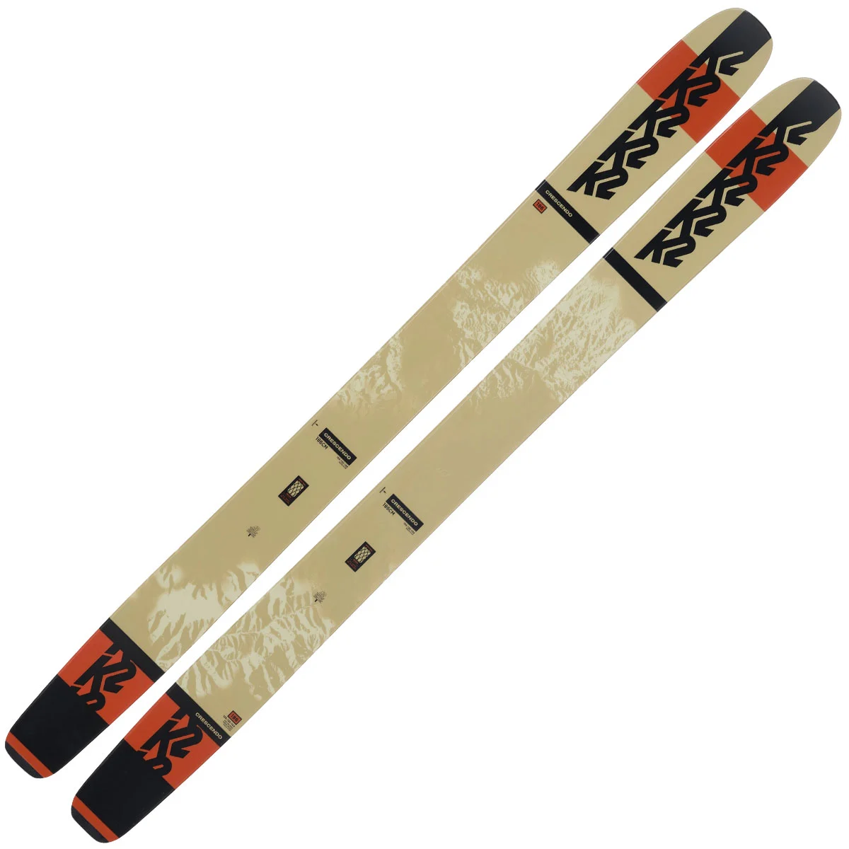 K2 CRESCENDO Unicolore  - Alpine ski