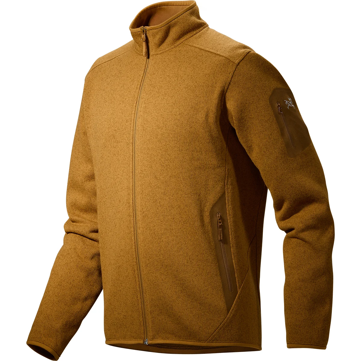 ARC'TERYX COVERT CARDIGAN M YUKON HEATHER  - Hiking fleece jacket