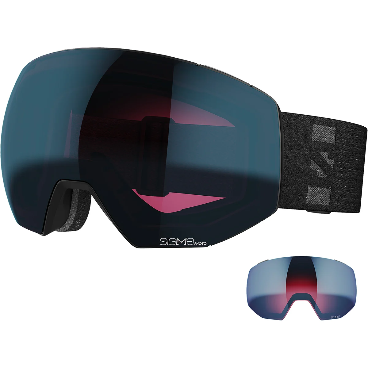 SALOMON RADIUM PRIME SIGMA PHOTO Unicolore  - Ski goggles