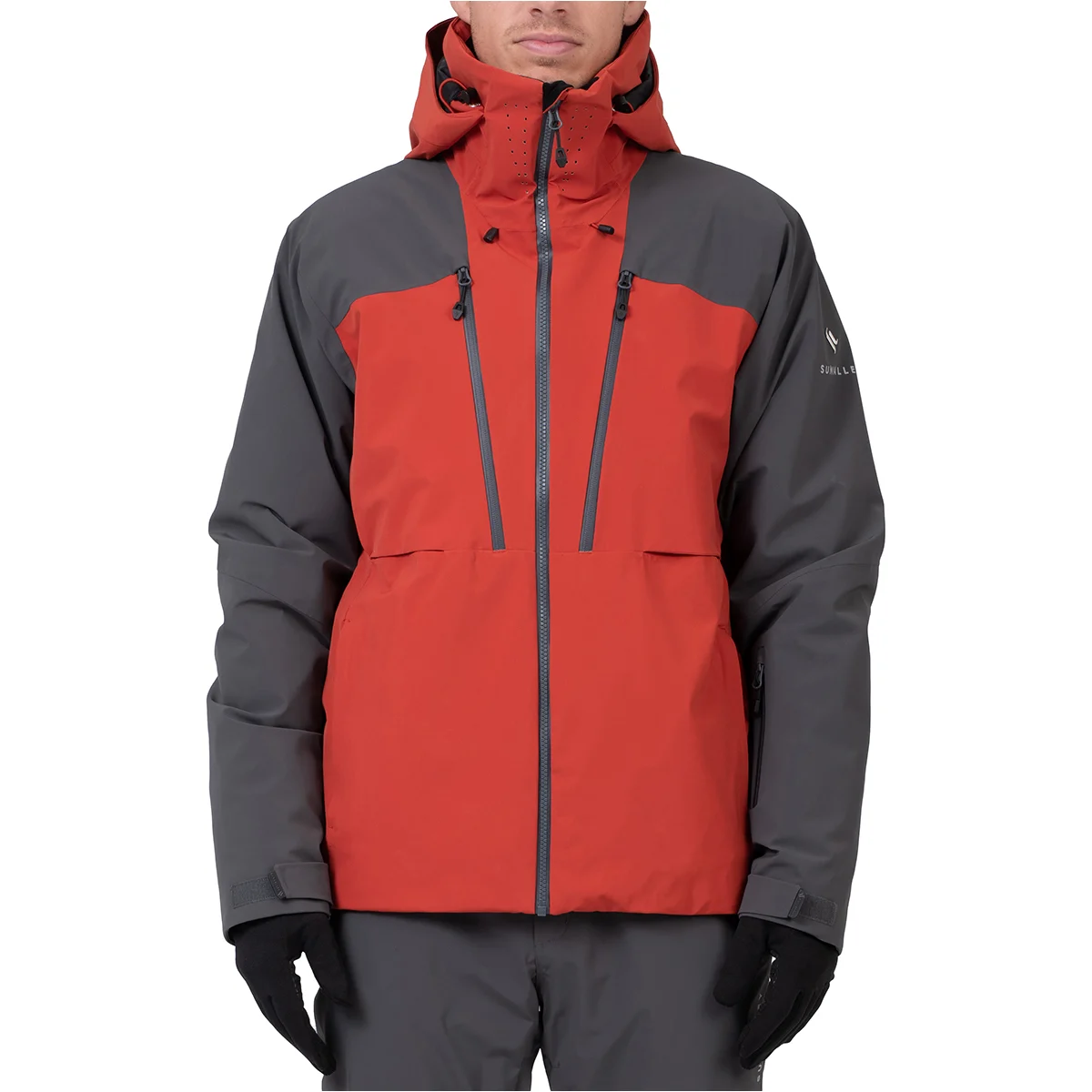 SUN VALLEY DESCENT JACKET ARGILE  - Ski jacket