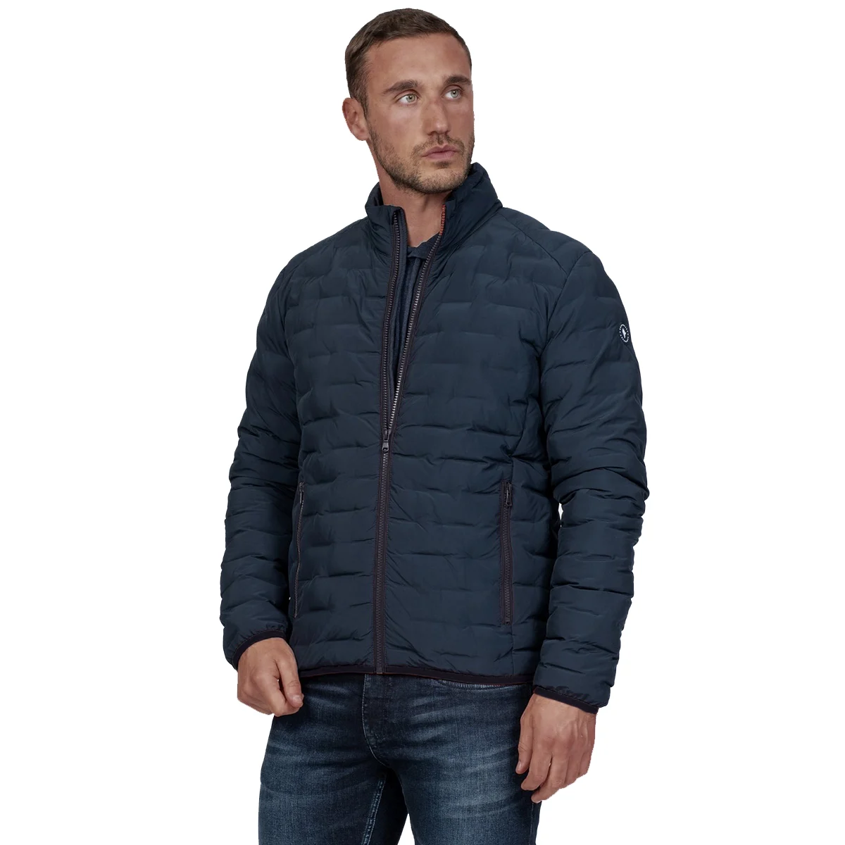SUN VALLEY GOLDTOP MARINE FONCE  - Ski down jacket