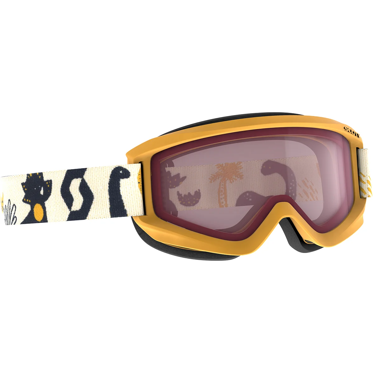 SCOTT JR AGENT YELLOW/WHITE / ENHANCER  - Ski goggles