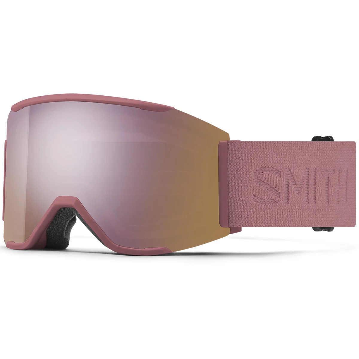SMITH SQUAD MAG CHALK ROSE CHROMAPOP EVERYDAY ROSE GOLD MIRROR  - Ski goggles