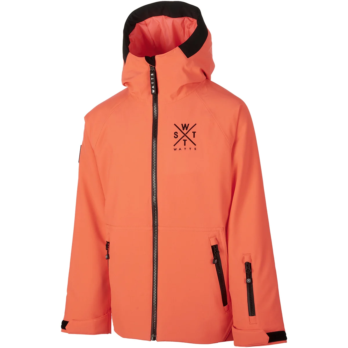 WATTS ARROW JR FLUO ORANGE  - Ski jacket