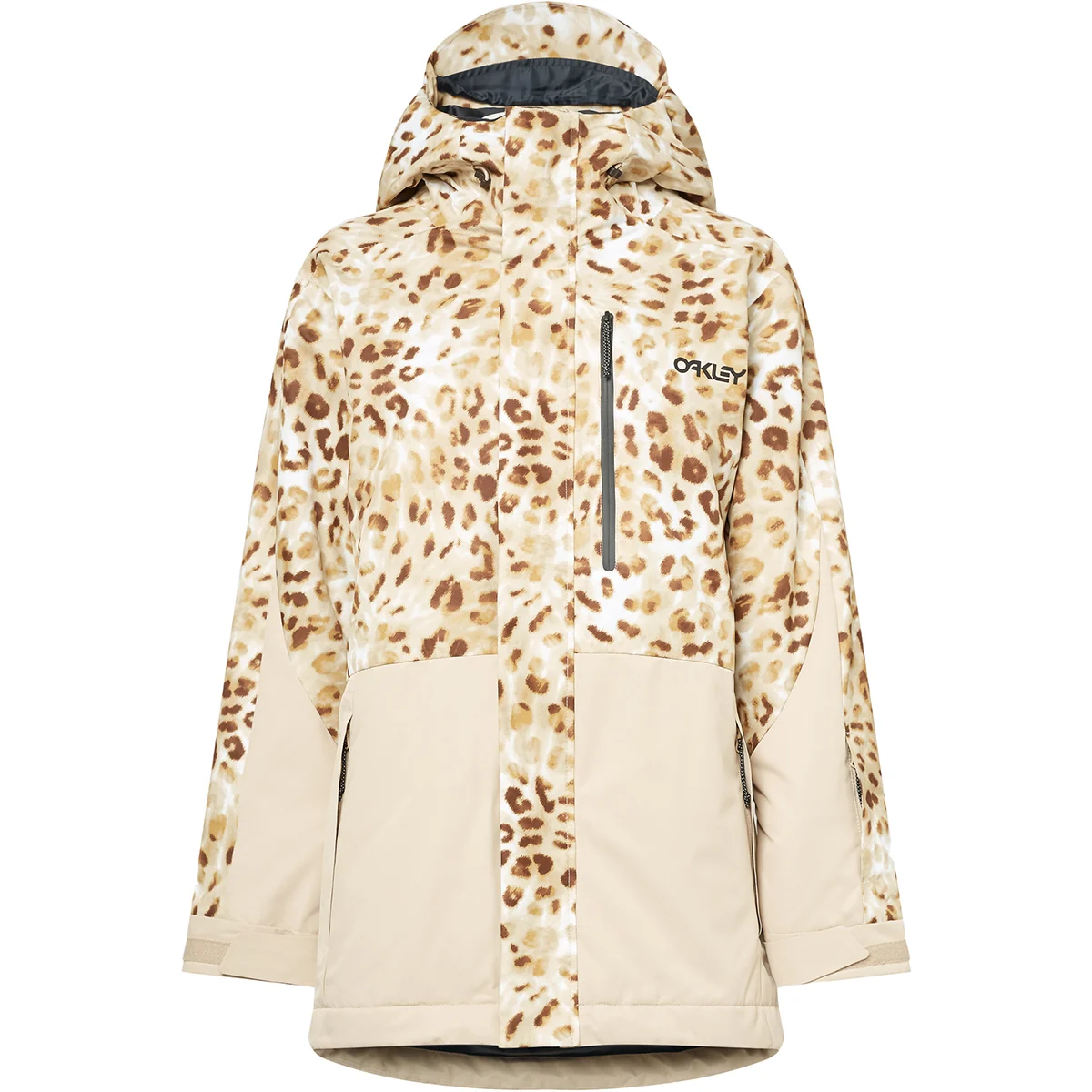 OAKLEY WMNS TNP TBT INSULATED JACKET CHEETA TD PRINT  - Ski jacket