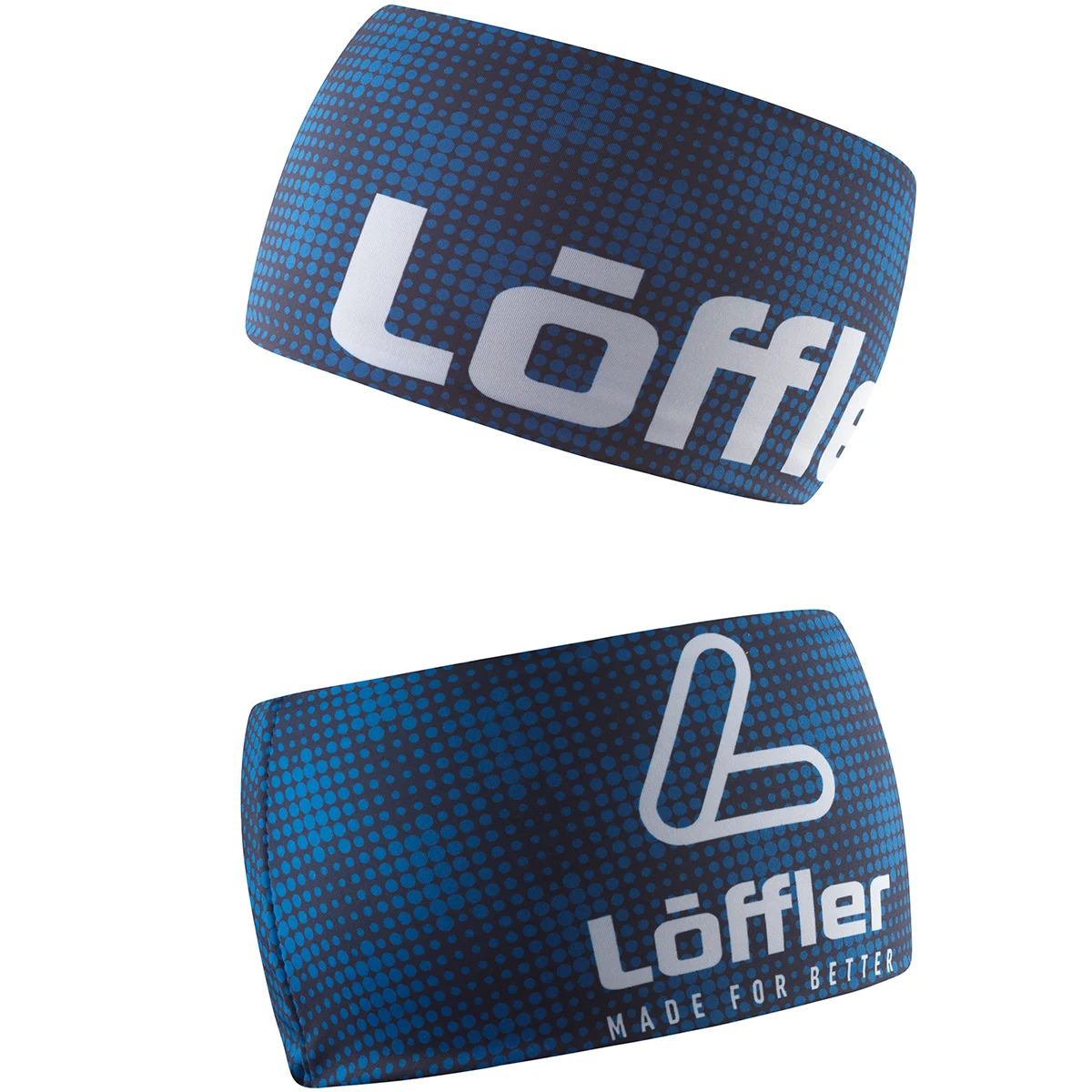 LÖFFLER HEADBAND WIDE MARIN  - Cross-country ski headband